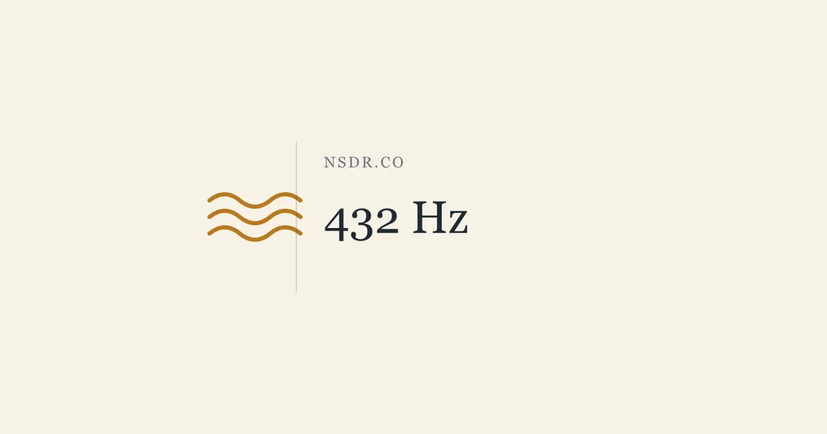 432 Hz: What the Evidence Says About the "Healing" Frequency