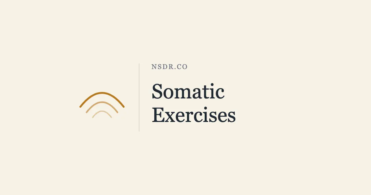 Somatic Exercises: 7 Gentle Ones and What the Evidence Says