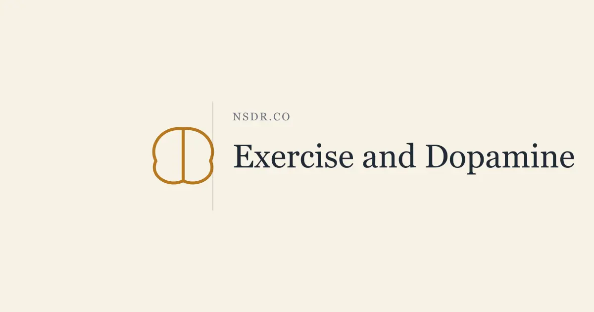 Exercise and Dopamine: The Science of Why Movement Boosts Mood