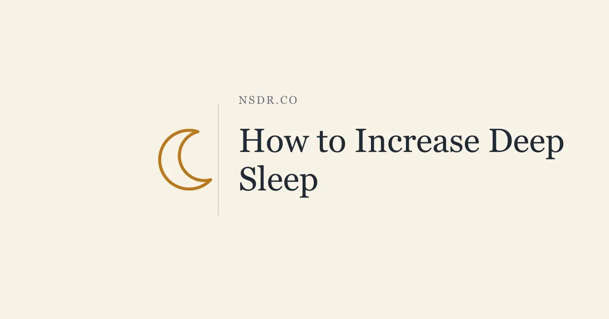 Line illustration of a bed under a crescent moon